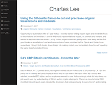Tablet Screenshot of charlesjlee.com